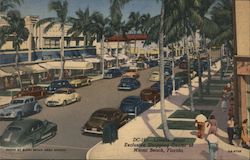 Lincoln Road Exclusive Shopping Center Postcard