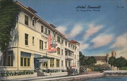 Hotel Bennett St. Augustine, FL Postcard Postcard Postcard