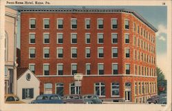 Penn-Kane Hotel Postcard