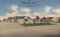 Magnolia Court Postcard