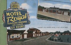 Motel Royal St. Louis, MO Postcard Postcard Postcard