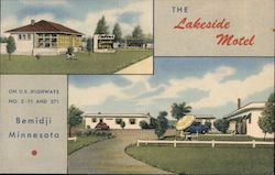 The Lakeside Motel Postcard