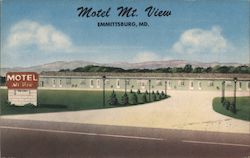Motel Mt. View Emmitsburg, MD Postcard Postcard Postcard