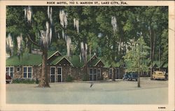 Rock Motel Lake City, FL Postcard Postcard 