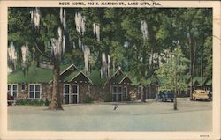 Rock Motel Lake City, FL Postcard Postcard Postcard