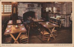 Interior of Ann Rutledge Inn - A Century of Progress Official Card Chicago, IL 1933 Chicago World Fair Postcard Postcard Postcard