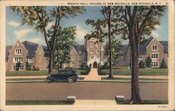 Brescia Hall, College of New Rochelle Postcard