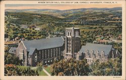 Myron Taylor Hall, College of Law, Cornell University Postcard