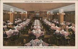 Eitel's Old Heidelberg Rathskeller. Randolph near State, in the heart of the Loop Postcard