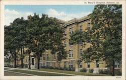 St. Mary's Hospital Postcard