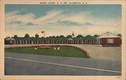 Siesta Court, US 301 Postcard