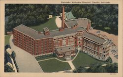 Nebraska Methodist Hospital Postcard