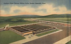 Fort Crook Bomber Assembly Plant Postcard
