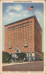Hotel Cortez El Paso, TX Postcard Postcard Postcard