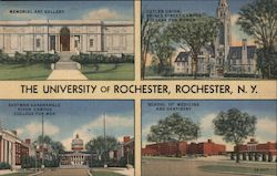 The University of Rochester, Rochester, N.Y. Postcard