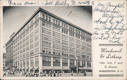 Woodward & Lothrop Postcard