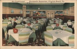 Normandie Restaurant Virginia Beach, VA Postcard Postcard Postcard