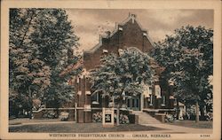 Westminster Presbyterian Church Postcard