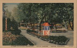 A Scene in Elitch's Kiddieland-Elitch Gardens Postcard