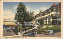 Oakland Beach Hotel Conneaut Lake, PA Postcard Postcard Postcard