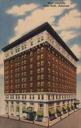 Hotel Lafayette Little Rock, AR Postcard Postcard Postcard