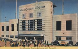 New Memorial Stadium Entrance Postcard