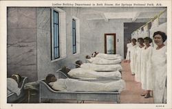 Ldies Bathing Department in Bath House Postcard