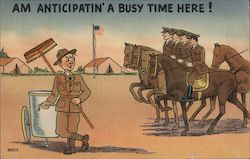 Am Anticipatin' A Busy Time Here! Postcard