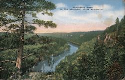 Gasconade River in the Beautiful Ozark Region Missouri Frisco Lines Postcard Postcard Postcard