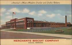 Merchants Biscuit Company Postcard