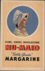 Nu-Maid Table-Grade Margarine Postcard