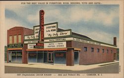 Jacob Naden Furniture Store Postcard