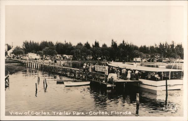 View of Cortez Trailer Park Florida H.R. Skitt