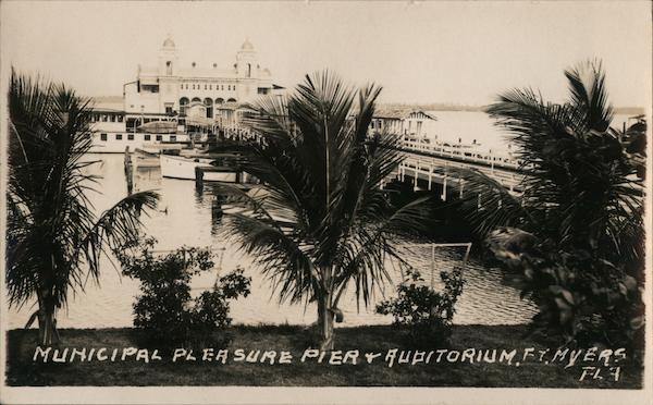Municipal Pleasure Pier & Auditorium Fort Myers Florida