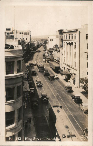 King Street Honolulu Hawaii