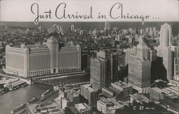 Just Arrived in Chicago Illinois