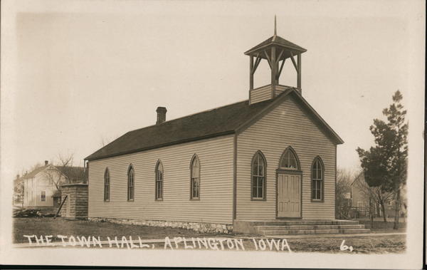 Town Hall Aplington Iowa
