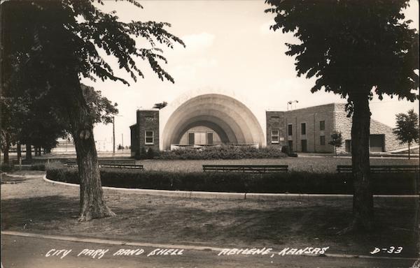 City Park Band Shell Abilene Kansas