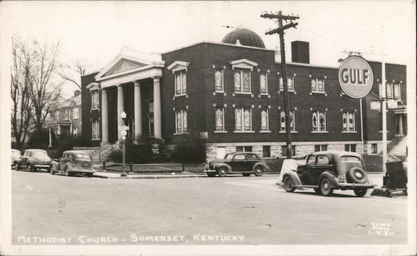 Methodist Church Somerset Kentucky Cline Photo