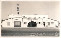 Salome Van's Cafe Arizona Postcard Postcard Postcard