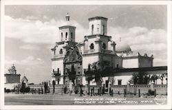 San Xavier Mission, Founded 1692 Postcard