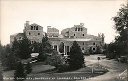 Women's Dormitory, University of Colorado Postcard