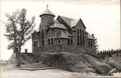 The Church on the Rock, St Catherine Chapel, Camp St Malo Allenspark, CO Postcard Postcard Postcard