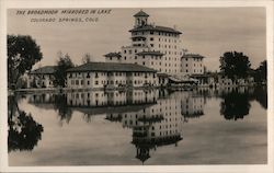 The Boradmoor Mirrored in Lake Postcard
