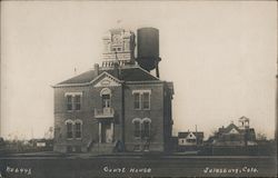 Sedgwick County Court House Julesburg, CO Postcard Postcard Postcard