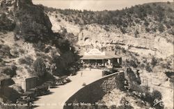 Pavillion at the Entrance to the Cave of the Winds Postcard