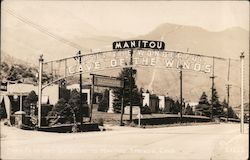 Pikes Peak and Gateway to Manitou Postcard