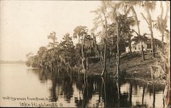 Looking West from Boat House Postcard