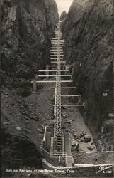 Incline Railway Royal Gorge, CO Postcard Postcard Postcard