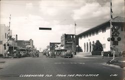 View form the Post Office Clearwater, FL Postcard Postcard Postcard